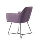 Jesper Home Hofu eetkamerstoel Violet Daisy|beehive black