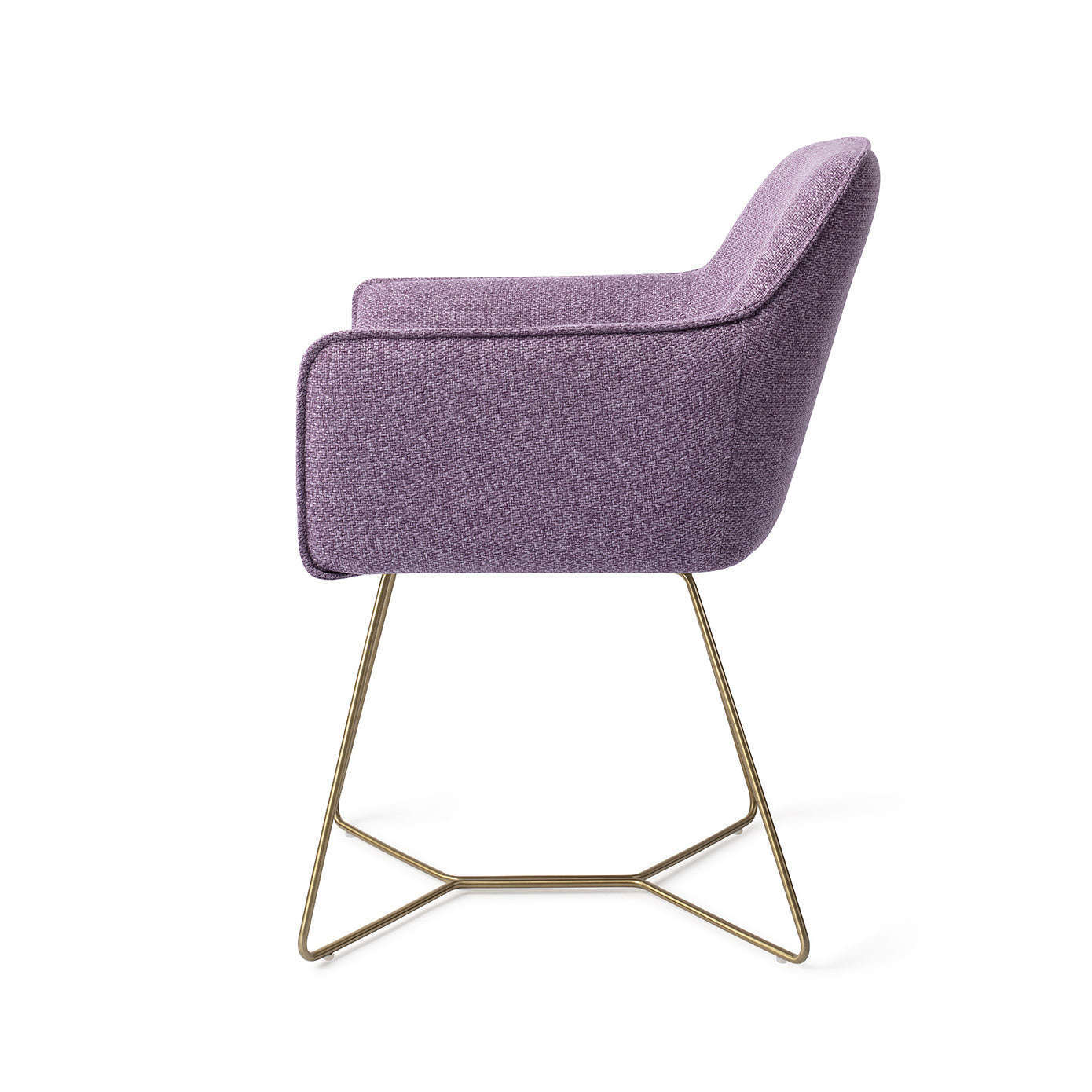 Jesper Home Hofu eetkamerstoel Violet Daisy|beehive gold