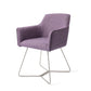 Jesper Home Hofu eetkamerstoel Violet Daisy|beehive steel