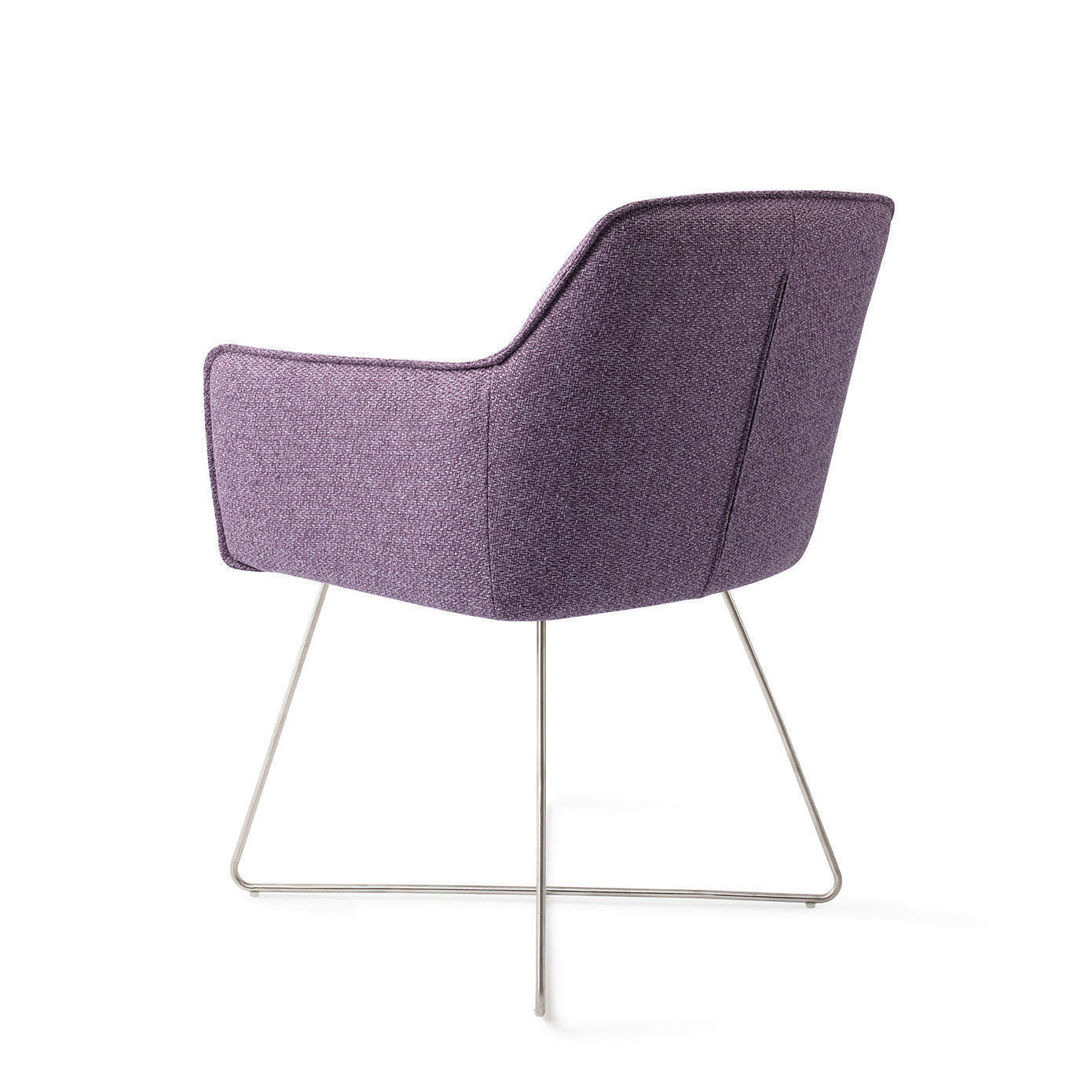 Jesper Home Hofu eetkamerstoel Violet Daisy|cross steel