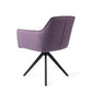 Jesper Home Hofu eetkamerstoel Violet Daisy|turn black