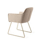 Jesper Home Hofu eetkamerstoel Wild Walnut|slide gold