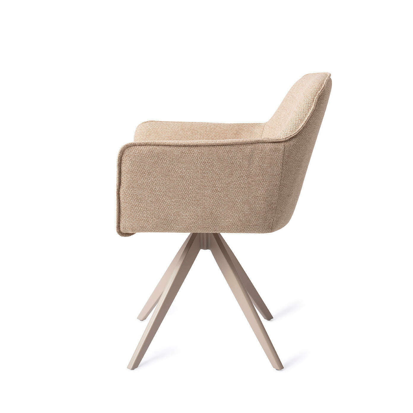 Jesper Home Hofu eetkamerstoel wild walnut|turn beige