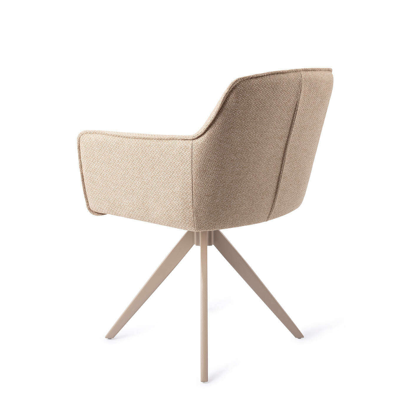 Jesper Home Hofu eetkamerstoel wild walnut|turn beige