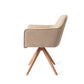 Jesper Home Hofu eetkamerstoel wild walnut|turn peach