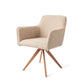 Jesper Home Hofu eetkamerstoel wild walnut|turn peach