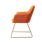 Jesper Home Kinko eetkamerstoel Tangerine|slide gold