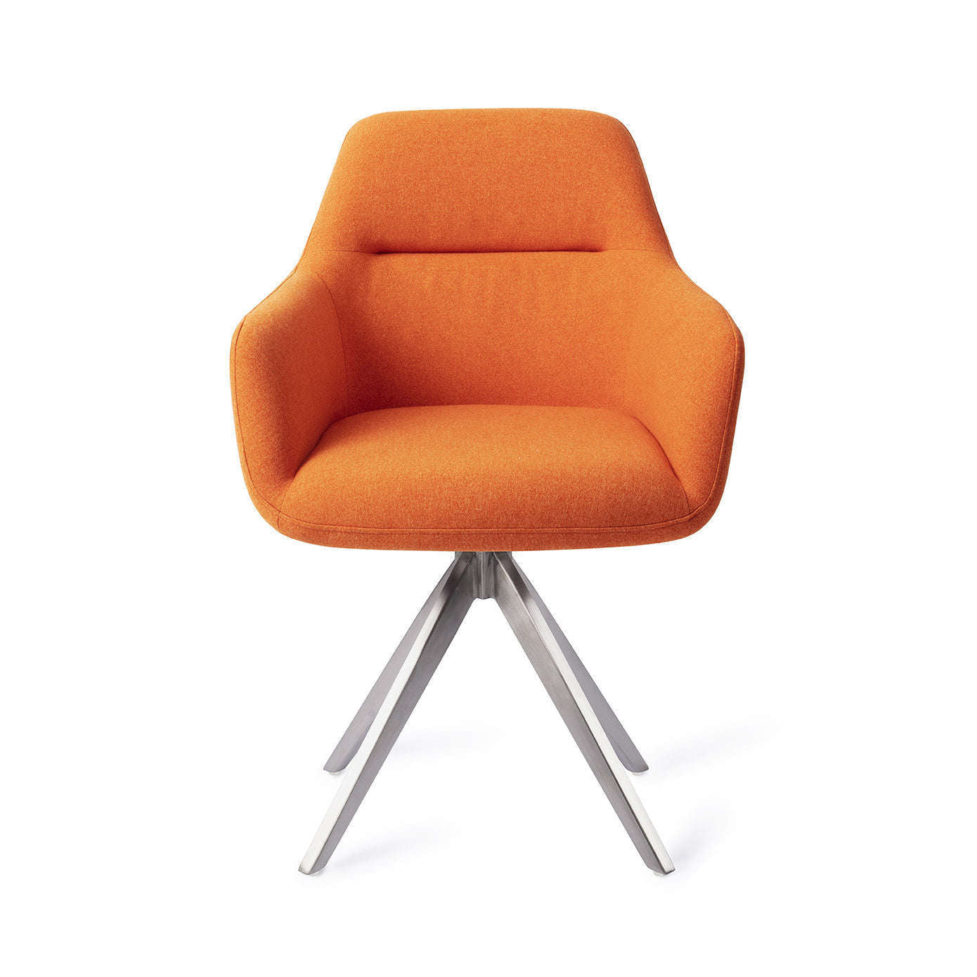 Jesper Home Kinko eetkamerstoel Tangerine|turn steel