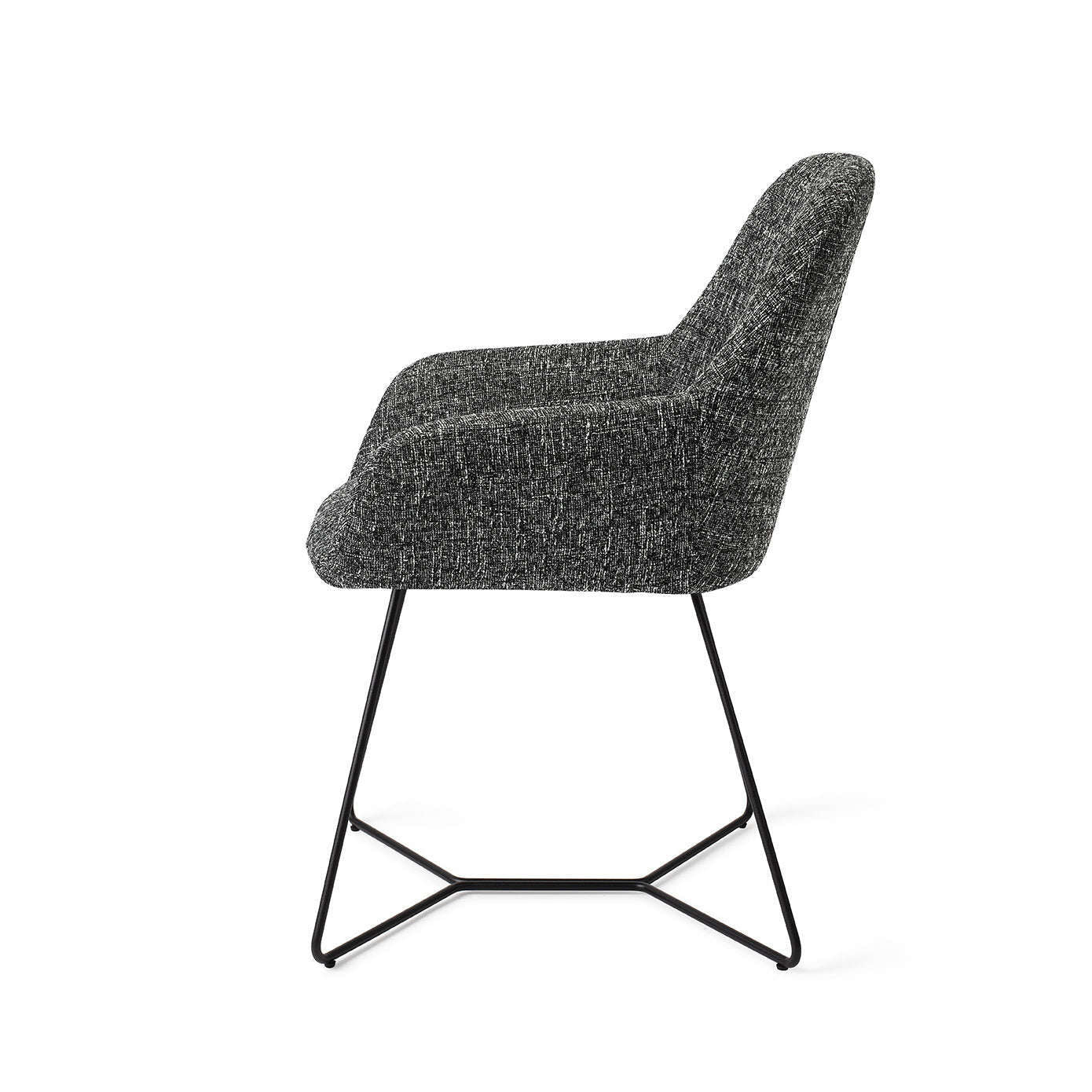 Jesper Home Kushi eetkamerstoel Sky Fall|beehive black