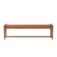 Jesper Home Kuwana bench L outdoor cinnamon|amber