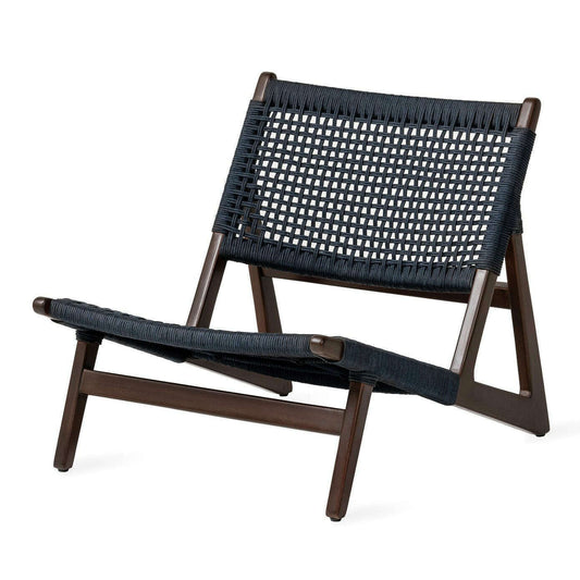 Jesper Home Kuwana fauteuil outdoor indigo|espresso