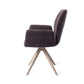 Jesper Home Misaki eetkamerstoel Almost Black|turn beige