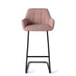 Jesper Home Noto barkruk vintage rose|arch black (H)