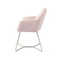 Jesper Home Noto eetkamerstoel petal pink|beehive steel