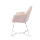 Jesper Home Noto eetkamerstoel petal pink|beehive white