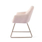 Jesper Home Noto eetkamerstoel petal pink|slide rose