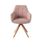Jesper Home Noto eetkamerstoel vintage rose|turn peach