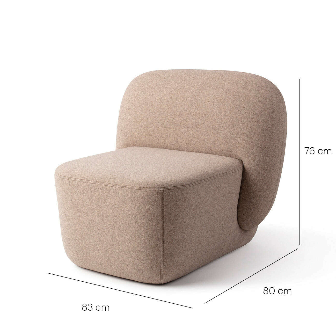 Jesper Home Oshu fauteuil out of oats