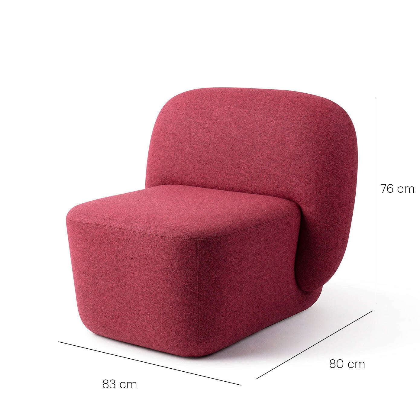 Jesper Home Oshu fauteuil raspberry hill