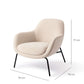 Jesper Home Ugo fauteuil cosmic latte