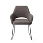 Jesper Home Yanai eetkamerstoel Amazing Gray|slide black