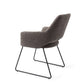 Jesper Home Yanai eetkamerstoel Amazing Gray|slide black