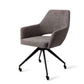 Jesper Home Yanai eetkamerstoel Amazing Grey|glide black