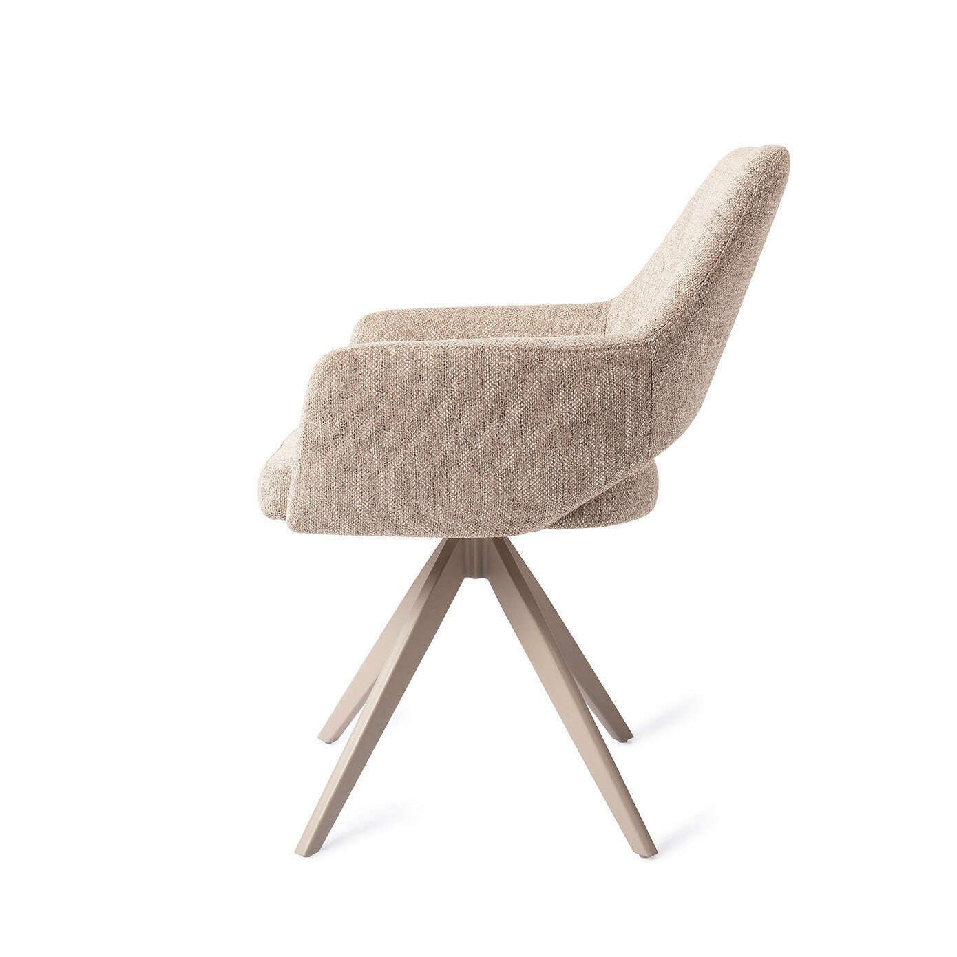 Jesper Home Yanai eetkamerstoel Biscuit Beach|turn beige