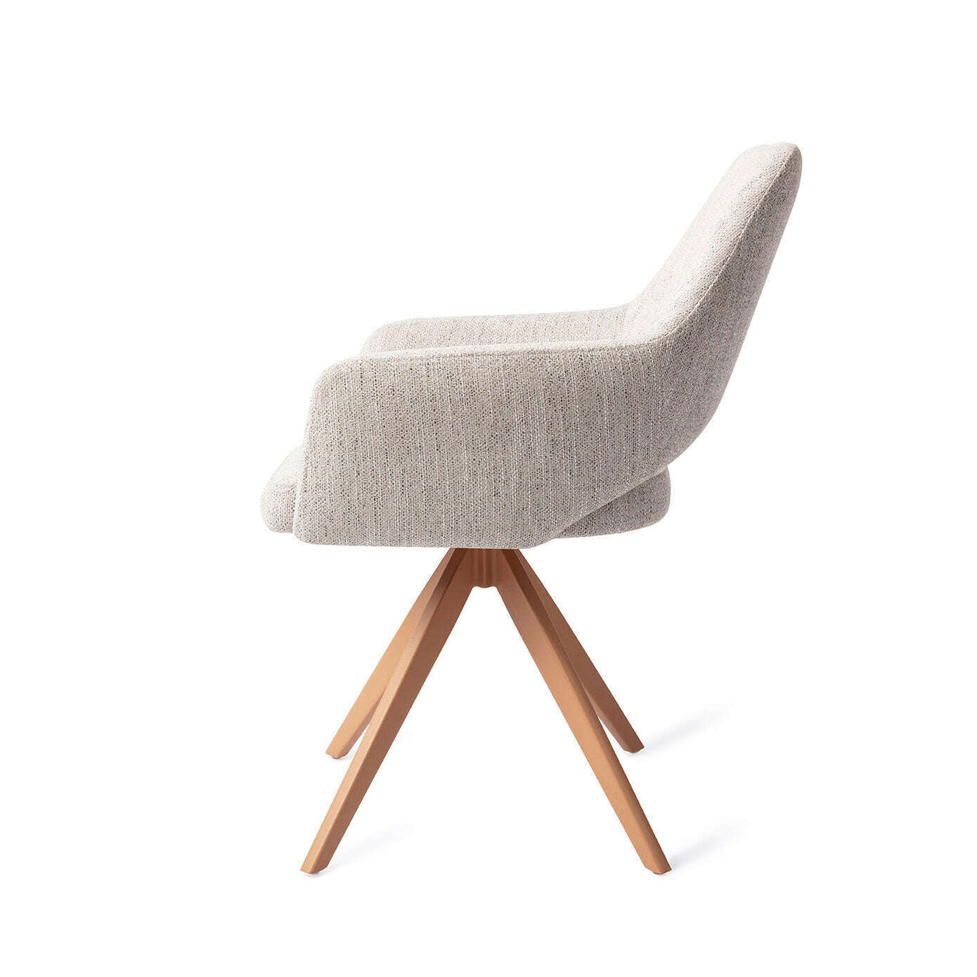 Jesper Home Yanai eetkamerstoel Pigeon|turn peach