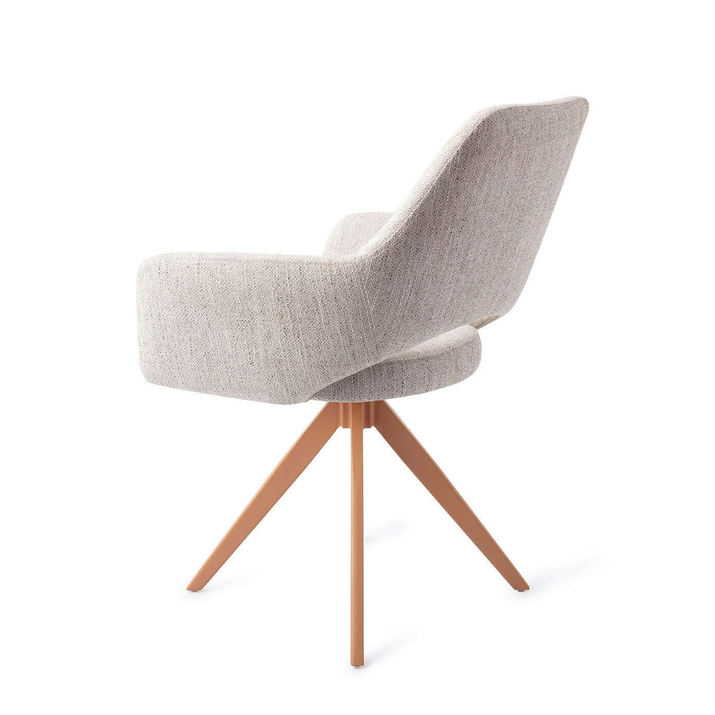 Jesper Home Yanai eetkamerstoel Pigeon|turn peach