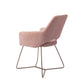 Jesper Home Yanai eetkamerstoel Pink Punch|beehive rose