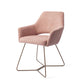 Jesper Home Yanai eetkamerstoel Pink Punch|beehive rose