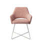 Jesper Home Yanai eetkamerstoel Pink Punch|cross steel