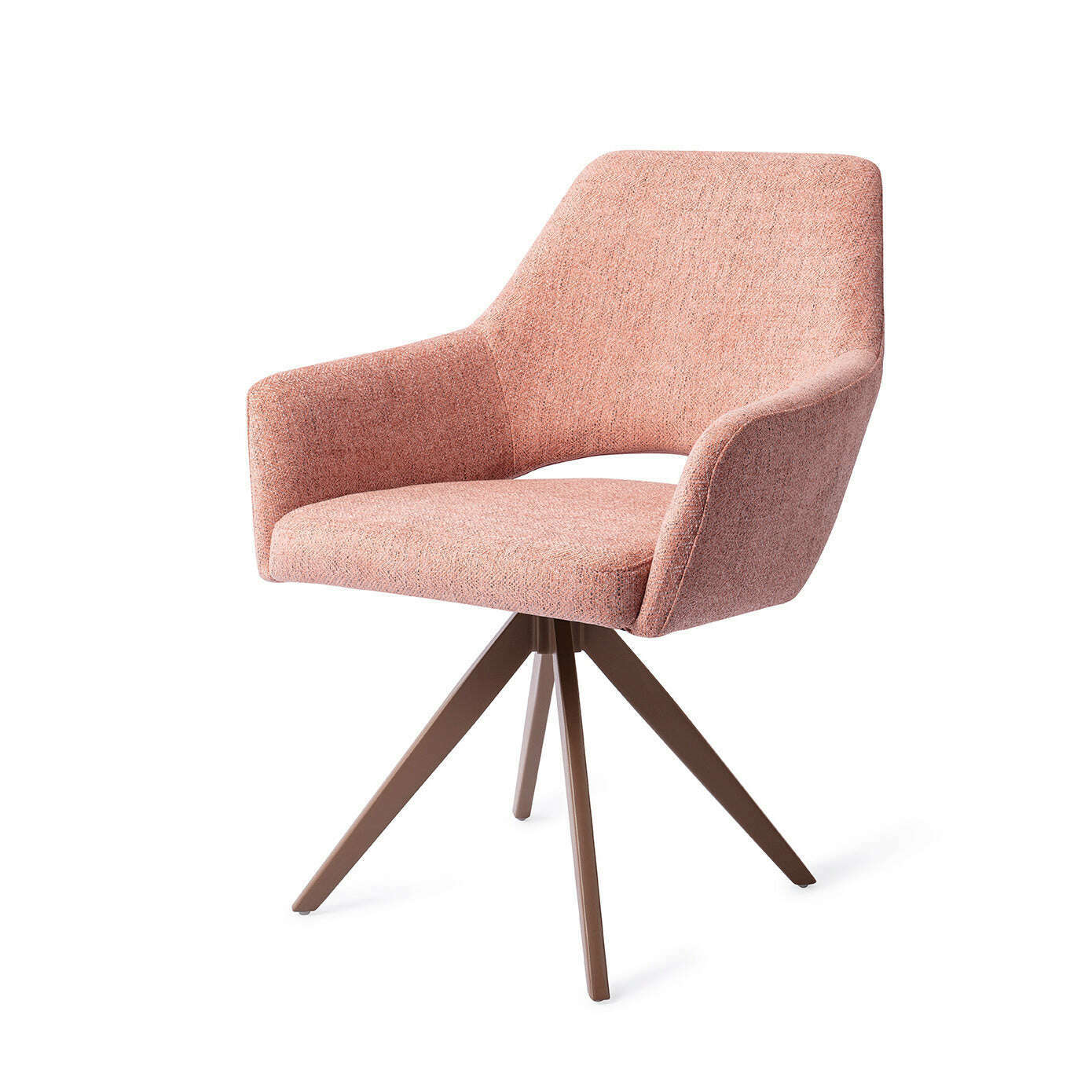 Jesper Home Yanai eetkamerstoel Pink Punch|turn brown