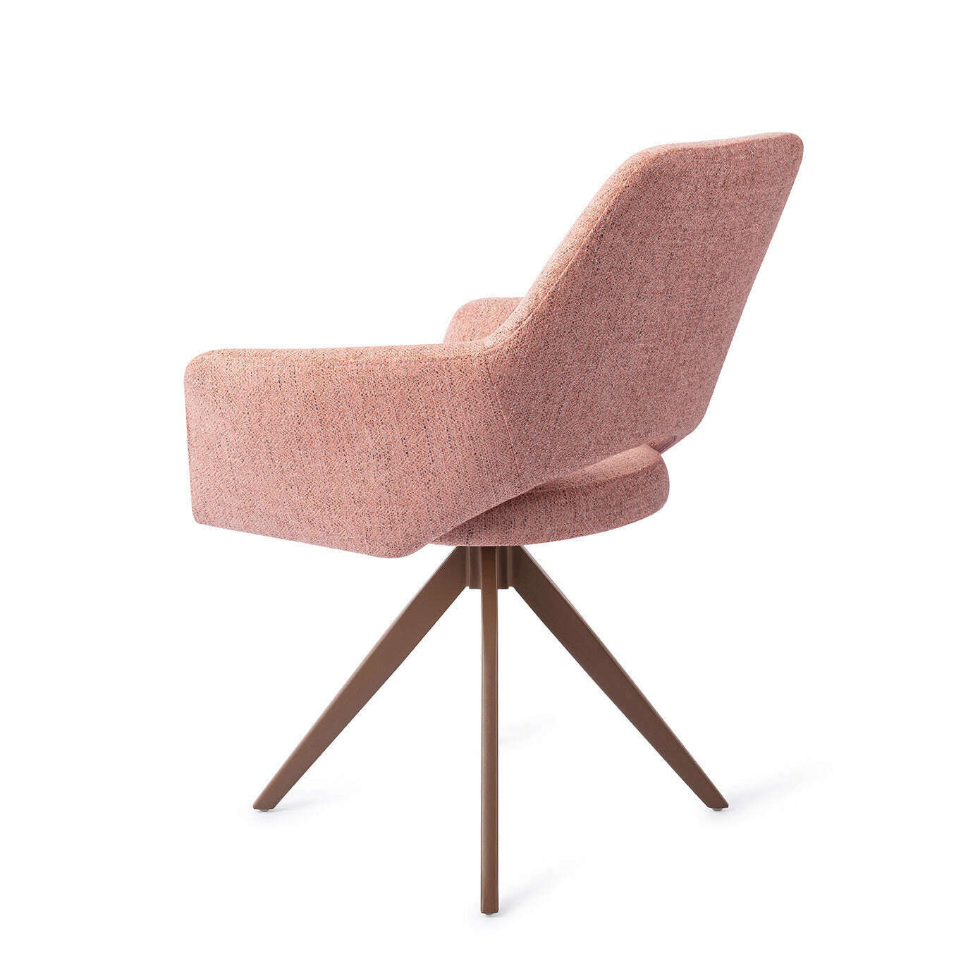 Jesper Home Yanai eetkamerstoel Pink Punch|turn brown