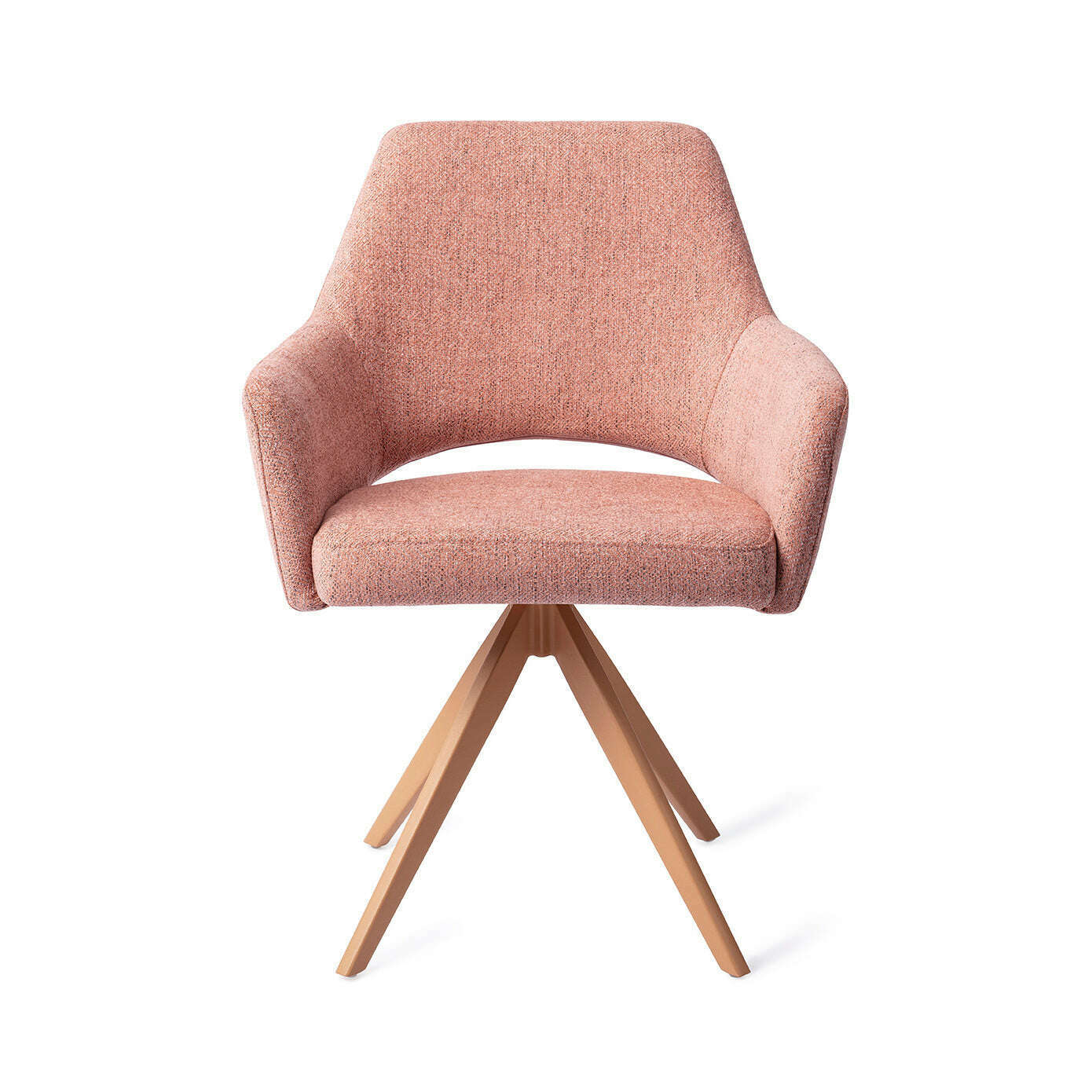 Jesper Home Yanai eetkamerstoel Pink Punch|turn peach