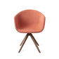 Jesper Home Yuni eetkamerstoel Coral Crush|turn brown