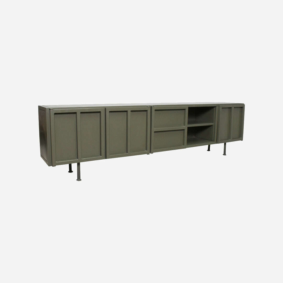 New Routz Calgary tv meubel olive green