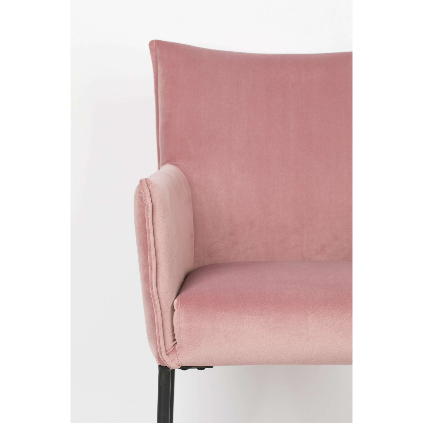 Staerkk Dion eetkamerstoel velvet pink