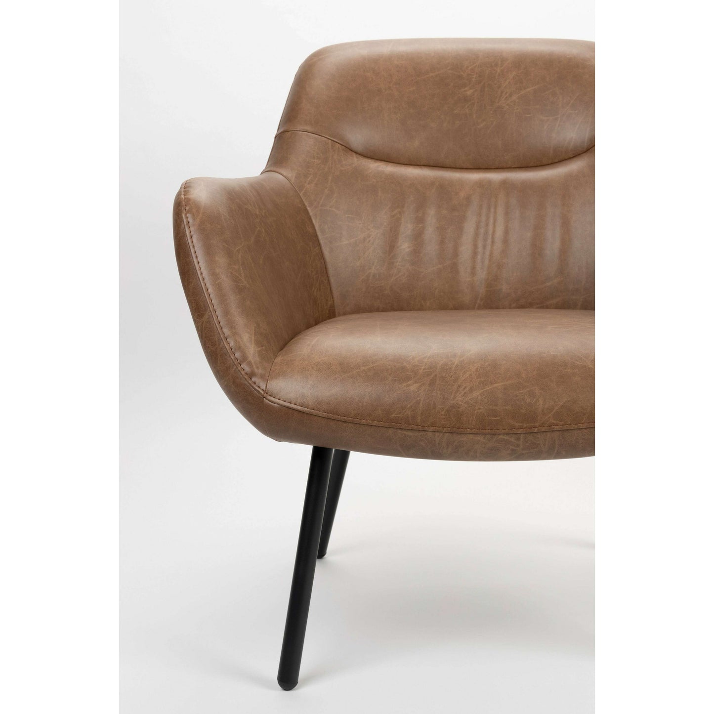 Staerkk Dude fauteuil vintage bruin