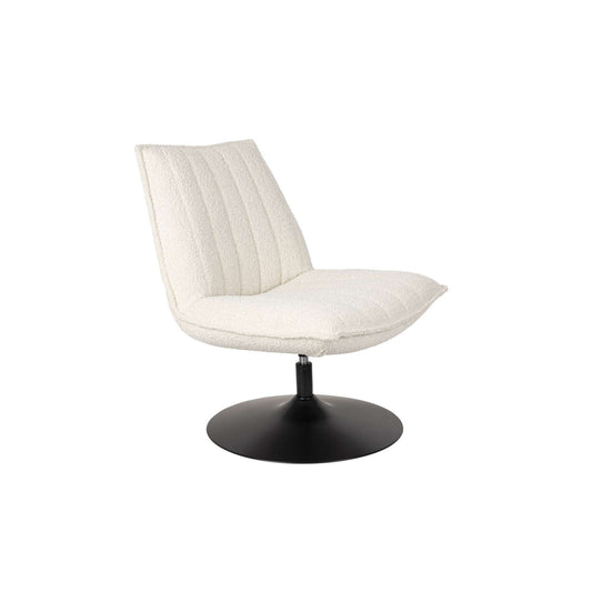 Staerkk Jax lounge fauteuil bouclé wit