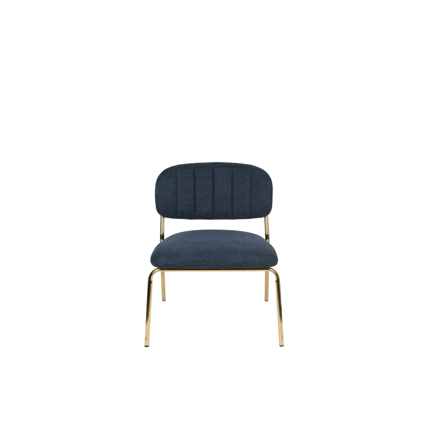 Staerkk Jolien fauteuil goud/donkerblauw