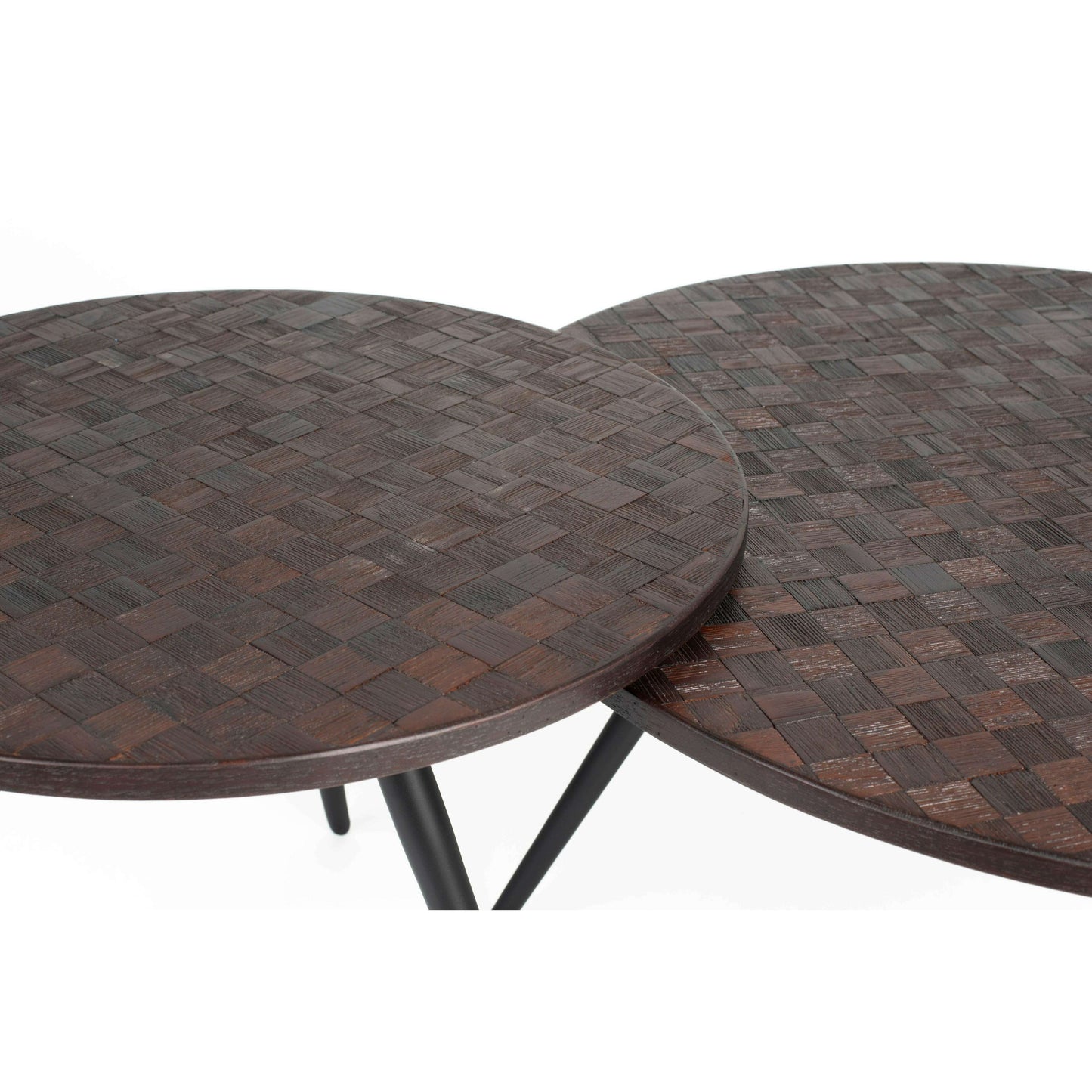 Staerkk Webster salontafel bruin  (set van 2)