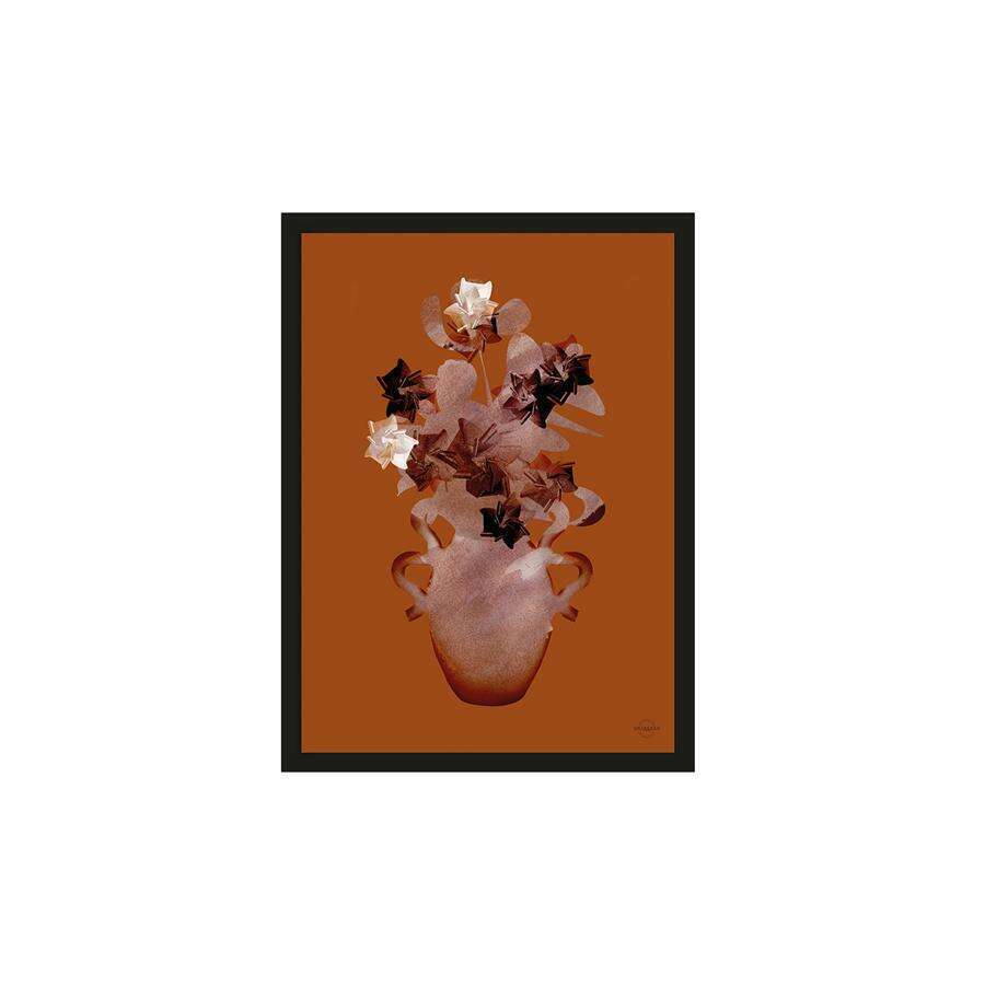 Urban Cotton Amphora Flowers L artprint