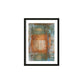 Urban Cotton Blue Ocker Abstract 1 L cm artprint