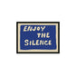 Urban Cotton Enjoy The Silence Blue L artprint