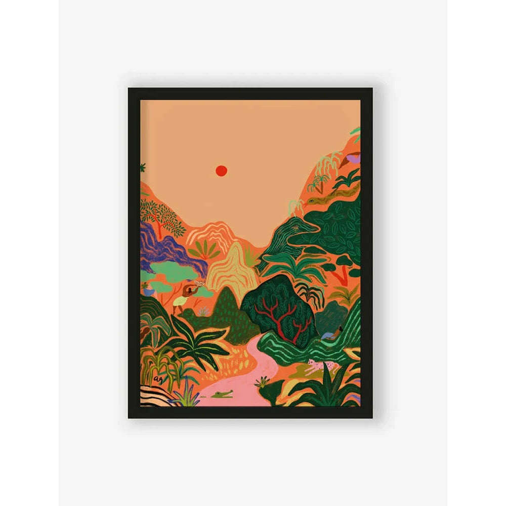 Urban Cotton Hidden Paradise  M artprint