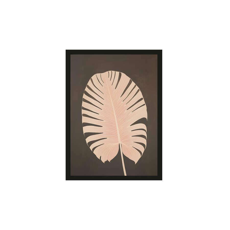 Urban Cotton Pink Leaf S artprint