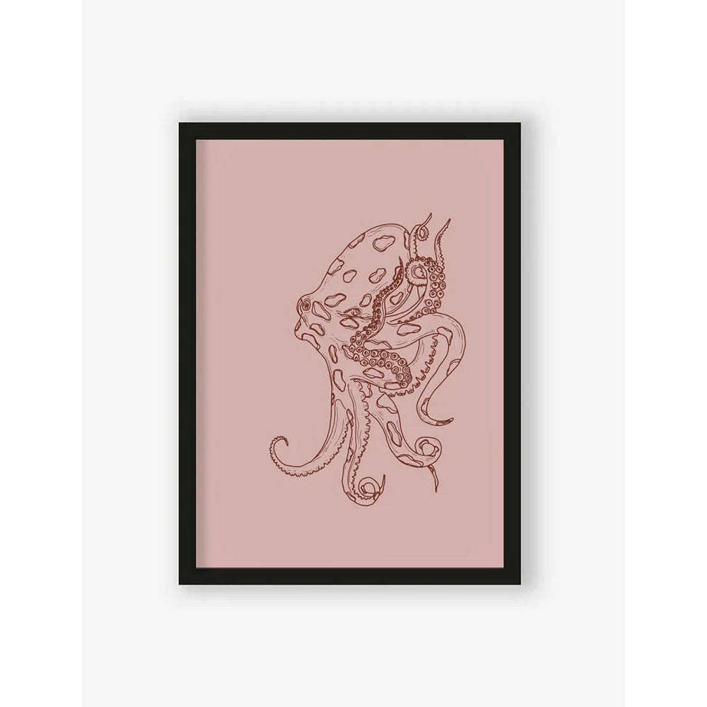 Urban Cotton Polypus M artprint