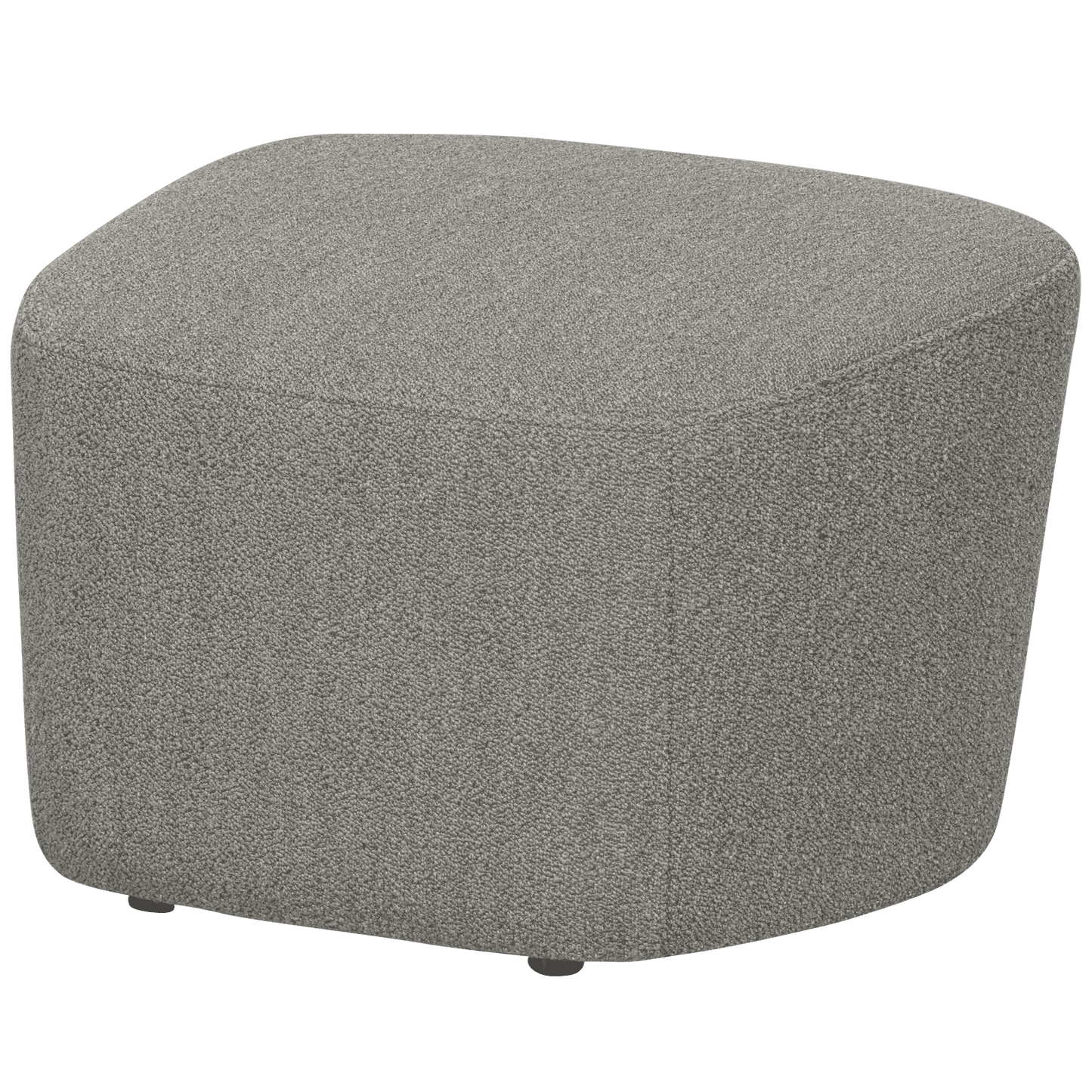 vtwonen Lofty hocker boucle grijs